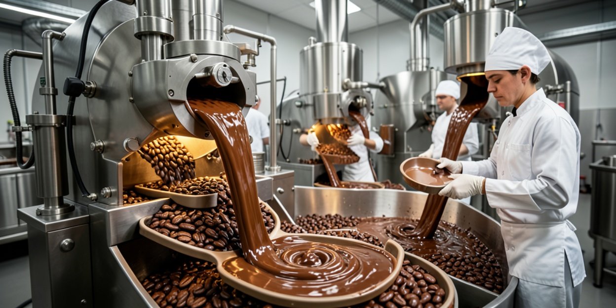 Chocolate Technology Production: A Simple Guide